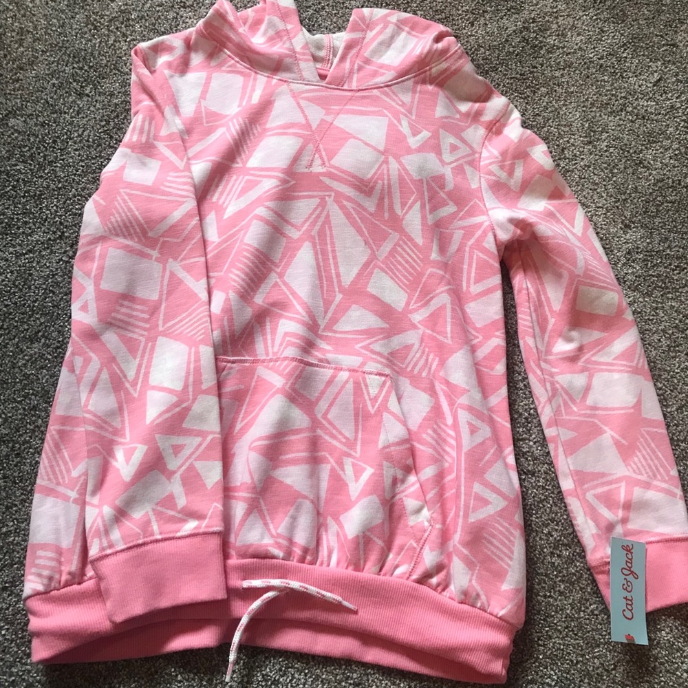 Pink pattern Hoodie